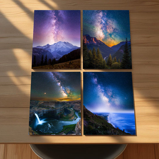 Nighttime Dreamscapes - Milky Way Landscape - Lustre Paper Print Bundles