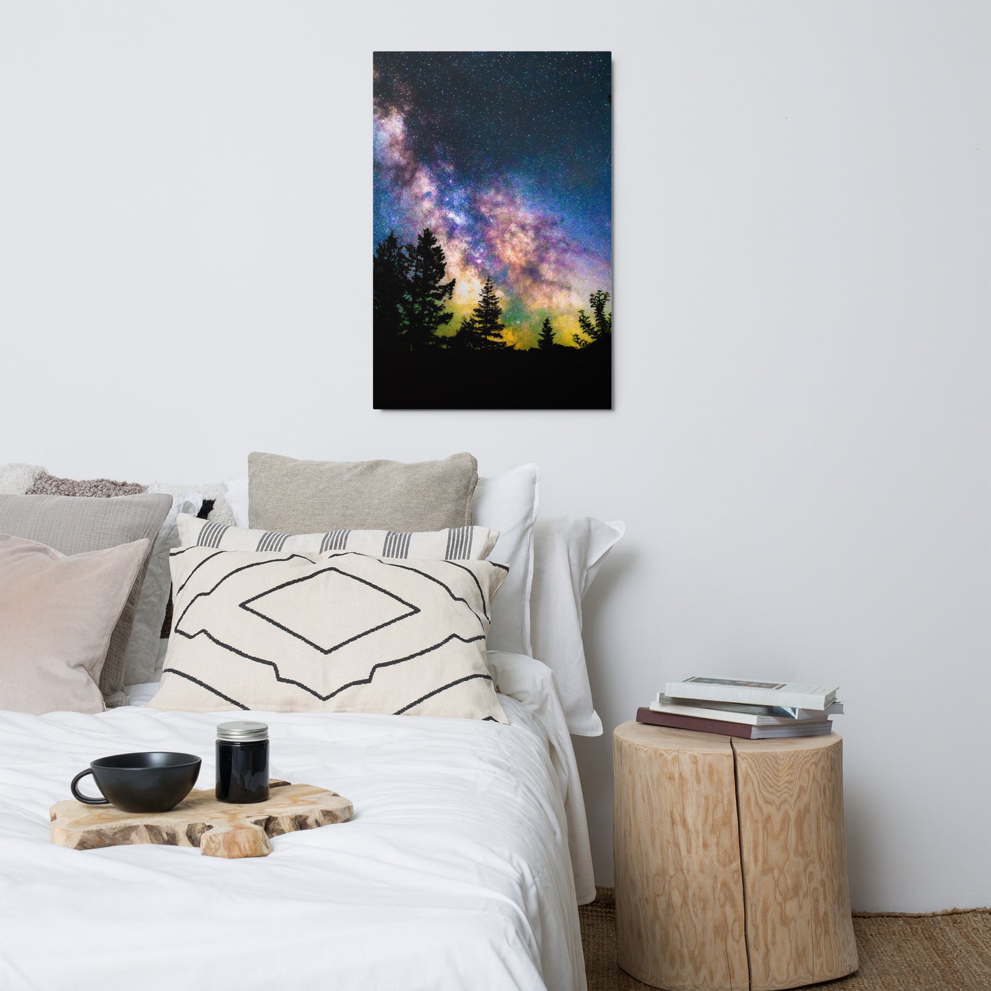 Glow, Milky Way From Index, Washington - Metal Print