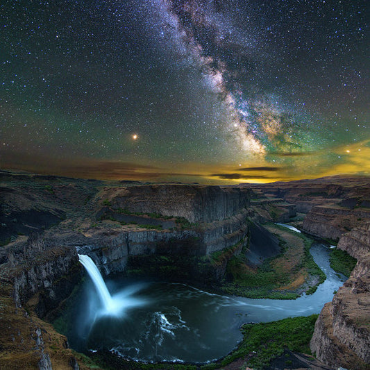 Parallels, Palouse Falls - Art Print